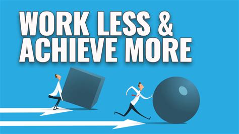  Work Less, Achieve More – En Kontemplation Över Produktivitetens Mystik